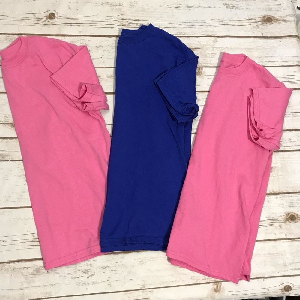 Bundle Of Hanes Gildan Tee Shirts Size large girls boys